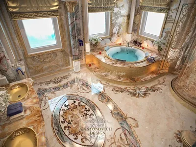 Самые красивые ванные комнаты - Luxury Antonovich Design