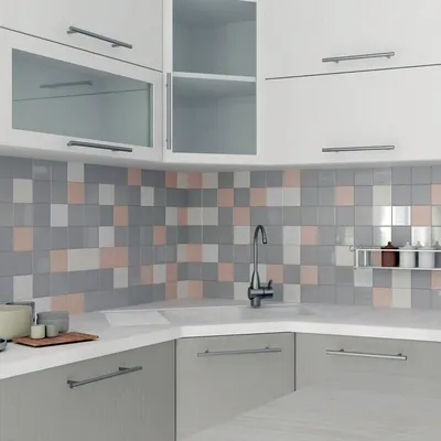 Плитка керамическая Mini Tile Cobalt glossy 99 × 99 × 7 глянцевая синяя  квадратик