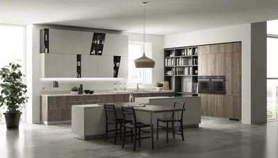 Итальянская кухня Scavolini \"Formalia\" в Казани