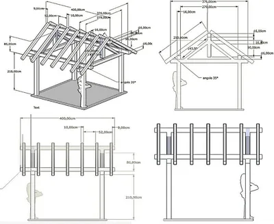 Схема беседки фото фотографии