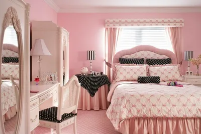 Розовая спальня | Bedroom decor, Pink bedroom decor, Pink bedroom design