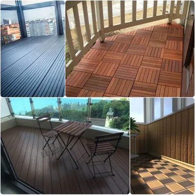 Композитная террасная доска для балкона - WP Decking