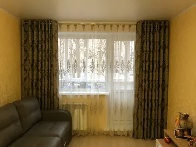 MAGIC CURTAIN Тюль в гостиную белая, комнату, кухню 300 см на 230 см Штора