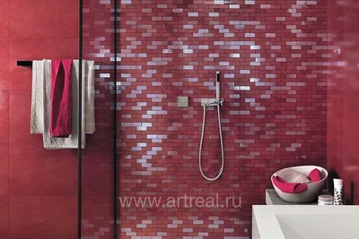 Red bathroom | Ванная в красном цвете, Дизайн интерьера ванной комнаты,  Декор ванной