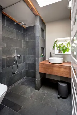 Отделка в сером цвете | Bathroom design small, Tiny house bathroom, Small  bathroom remodel