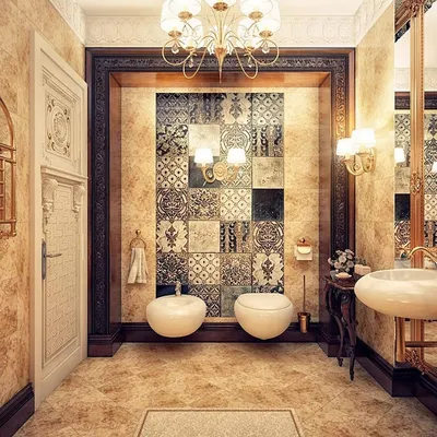 ванная в восточном стиле с инсталляцией | Gorgeous bathroom designs,  Eclectic bathroom, Modern bathroom design