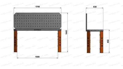 Верстаки для гаража купить в Иркутске, цены на верстак для гаража в  интернет-магазине