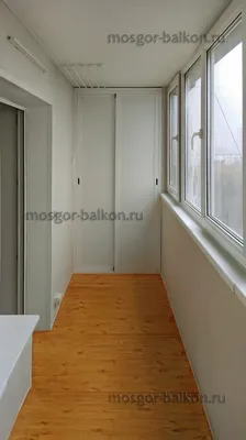 Отделка балкона пластиковыми панелями. Mosgor-balkon.ru