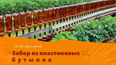 Сделай сам» забор из различных пластиковых бутылок мусора. Концепция  Lowwaste живая. Стоковое Фото - изображение насчитывающей тенденция,  средств: 173386620