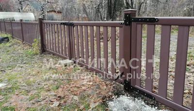 Фотогалерея белого забора из пластика - Забор из сетки, сварной,  секционный, ограждения: купить, цена в Киеве, Днепре (Днепропетровске),  Украине