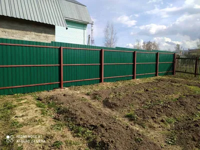 Заборы из профнастила Под Дерево | Купить в Москве